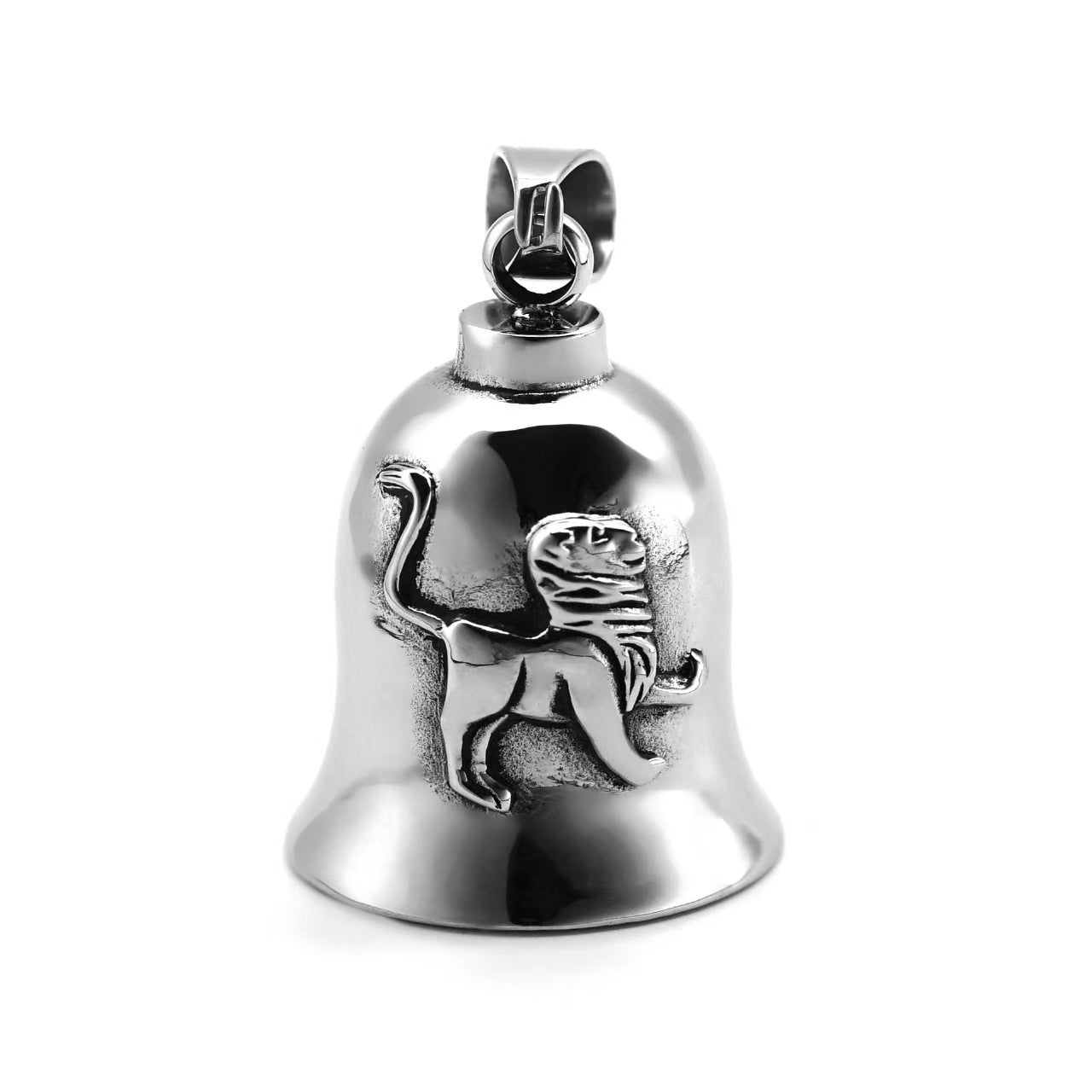 Libra Pendant For Men In Steel Color, Polished 304 Stainless Steel With Punk Style