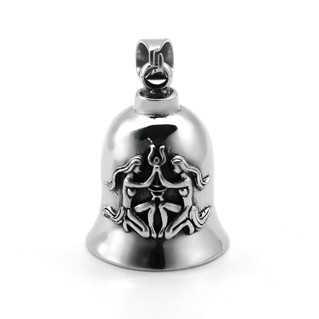 Libra Pendant For Men In Steel Color, Polished 304 Stainless Steel With Punk Style