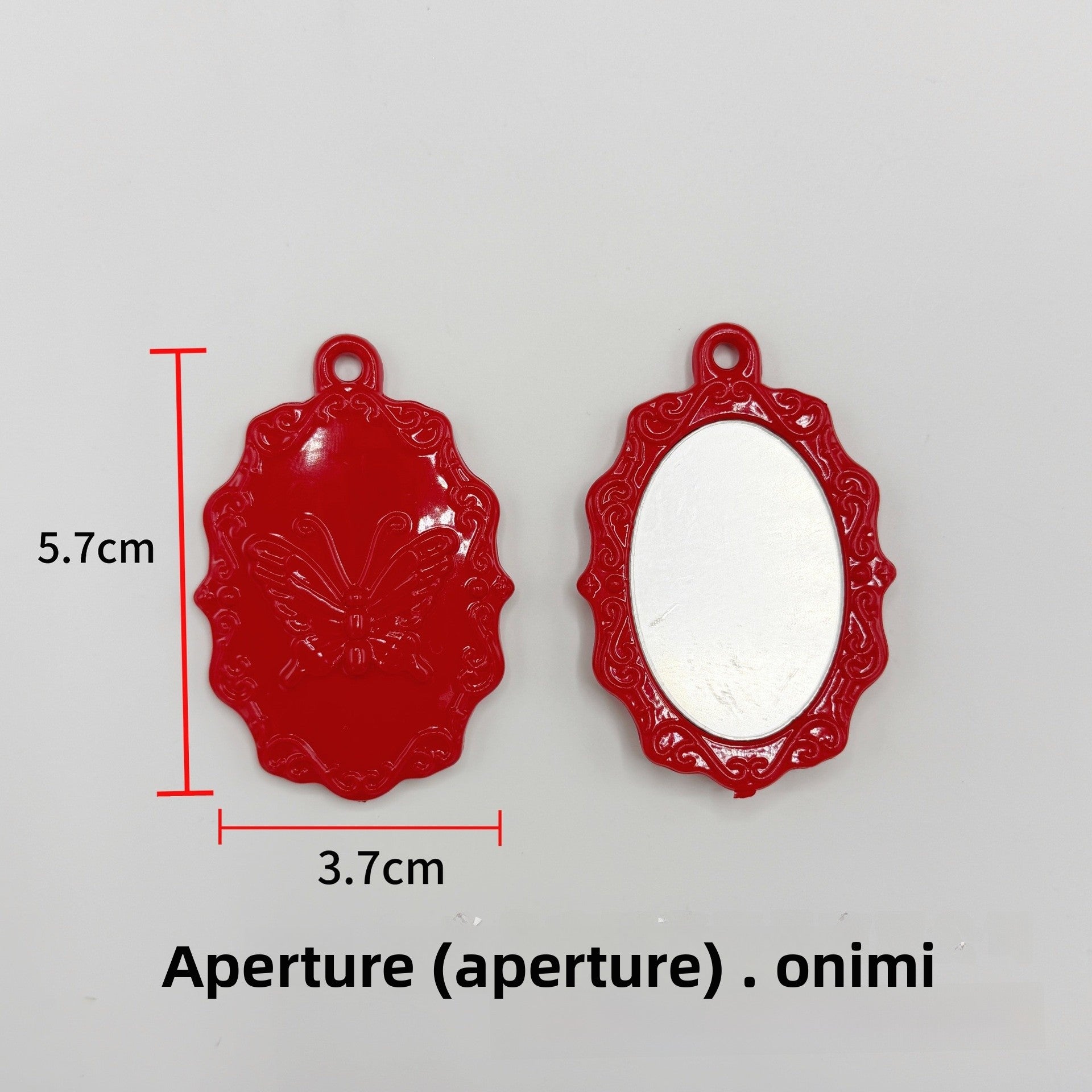 Butterfly Acrylic Pendant With Stoving Varnish In Natural Pink, Sweet Style Jewelry Accessories