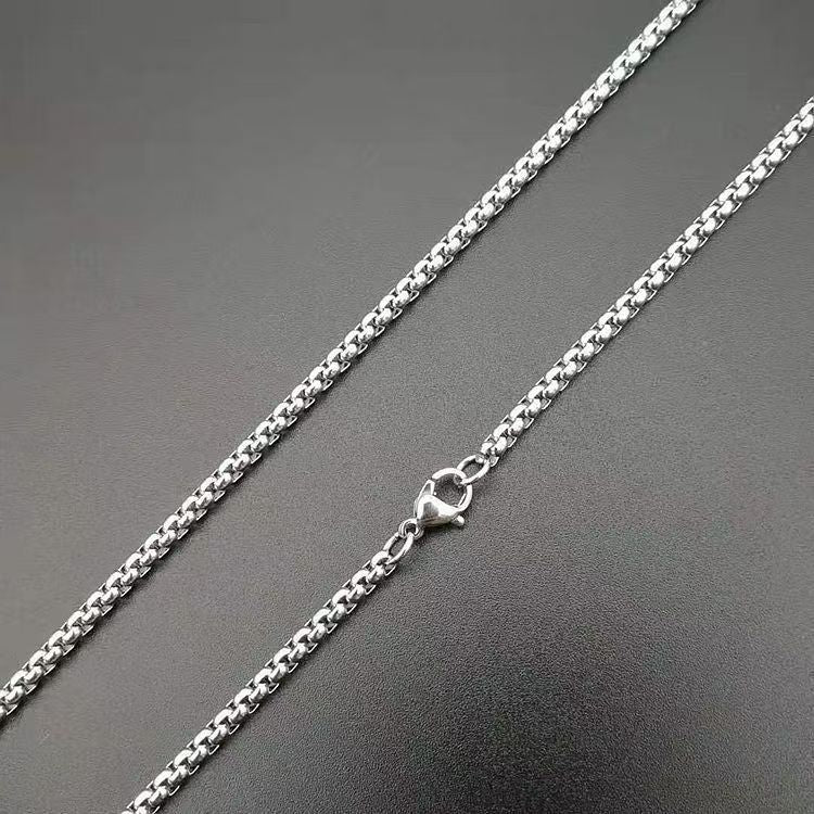 Libra Pendant For Men In Steel Color, Polished 304 Stainless Steel With Punk Style