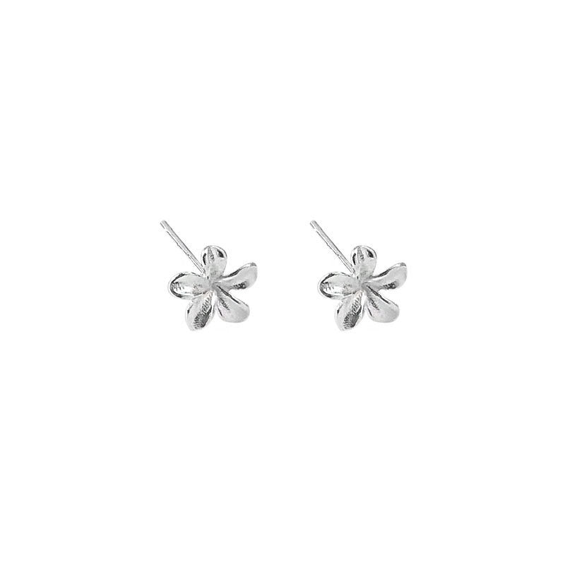 New Style Flowers Ear Line Earrings For Women Featuring 925 Sterling Silver Material