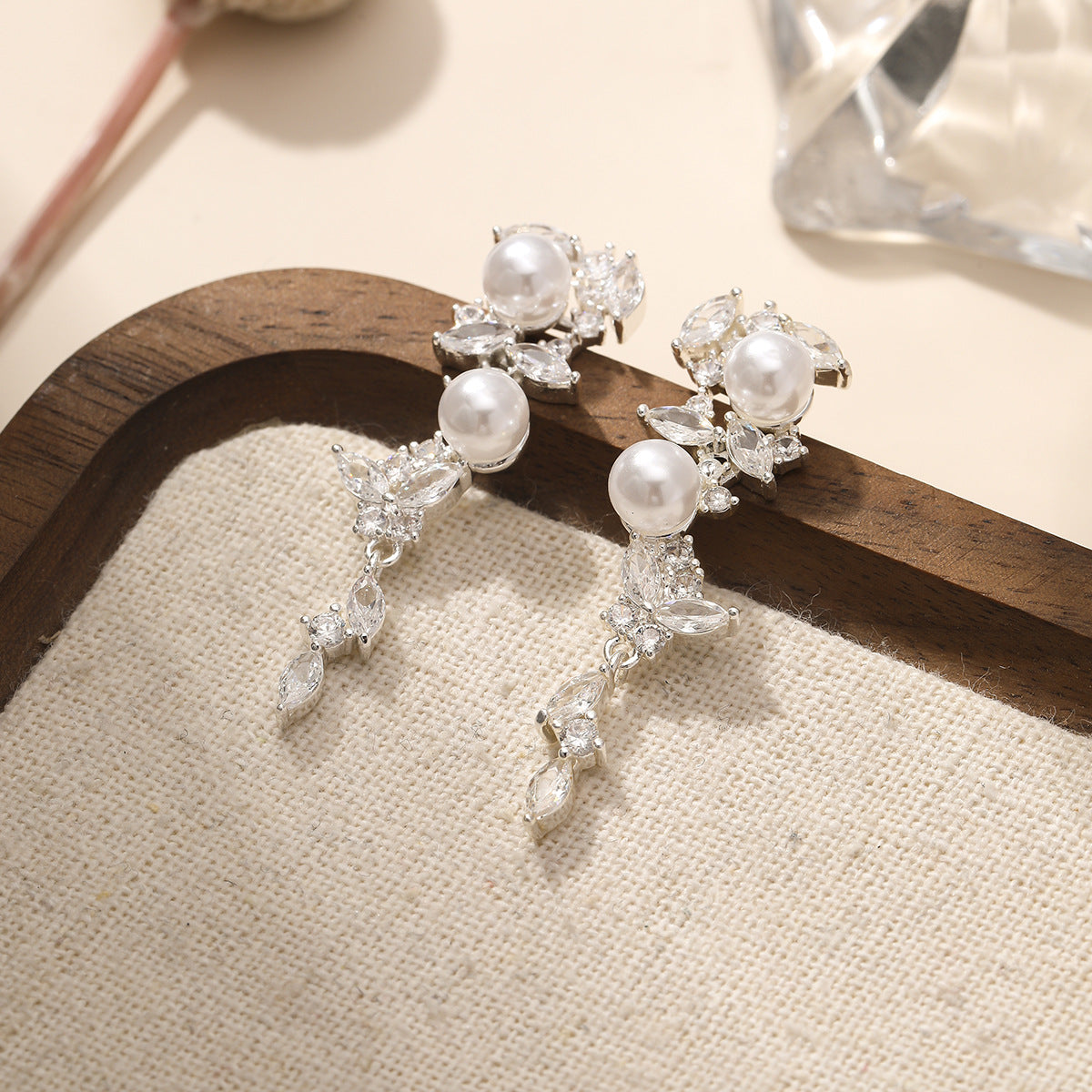 Leaves Tassel Earrings For Women With 925 Sterling Silver Studs And Real Gold Plated Copper Design