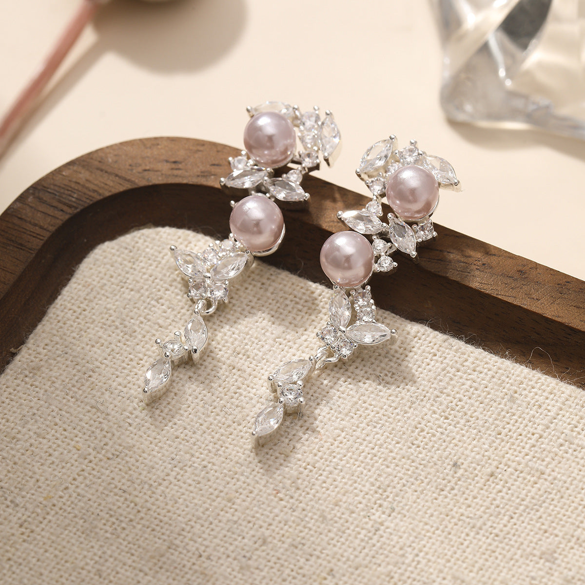 Leaves Tassel Earrings For Women With 925 Sterling Silver Studs And Real Gold Plated Copper Design