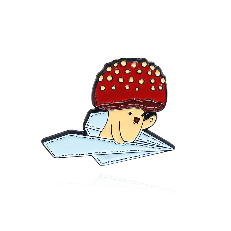 Animal Pin Made Of Alloy Featuring Enamel Craftsmanship