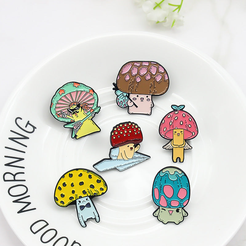 Animal Pin Made Of Alloy Featuring Enamel Craftsmanship