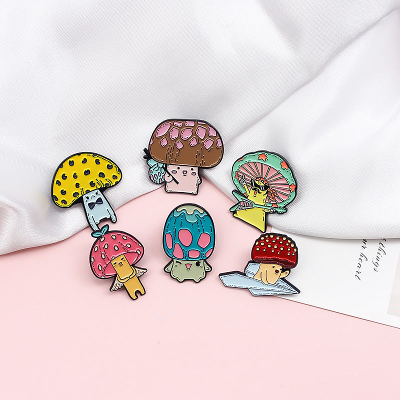 Animal Pin Made Of Alloy Featuring Enamel Craftsmanship