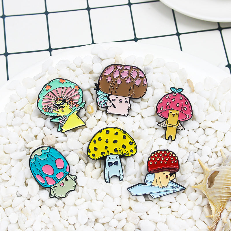 Animal Pin Made Of Alloy Featuring Enamel Craftsmanship