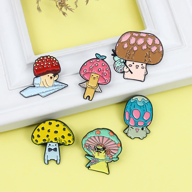 Animal Pin Made Of Alloy Featuring Enamel Craftsmanship