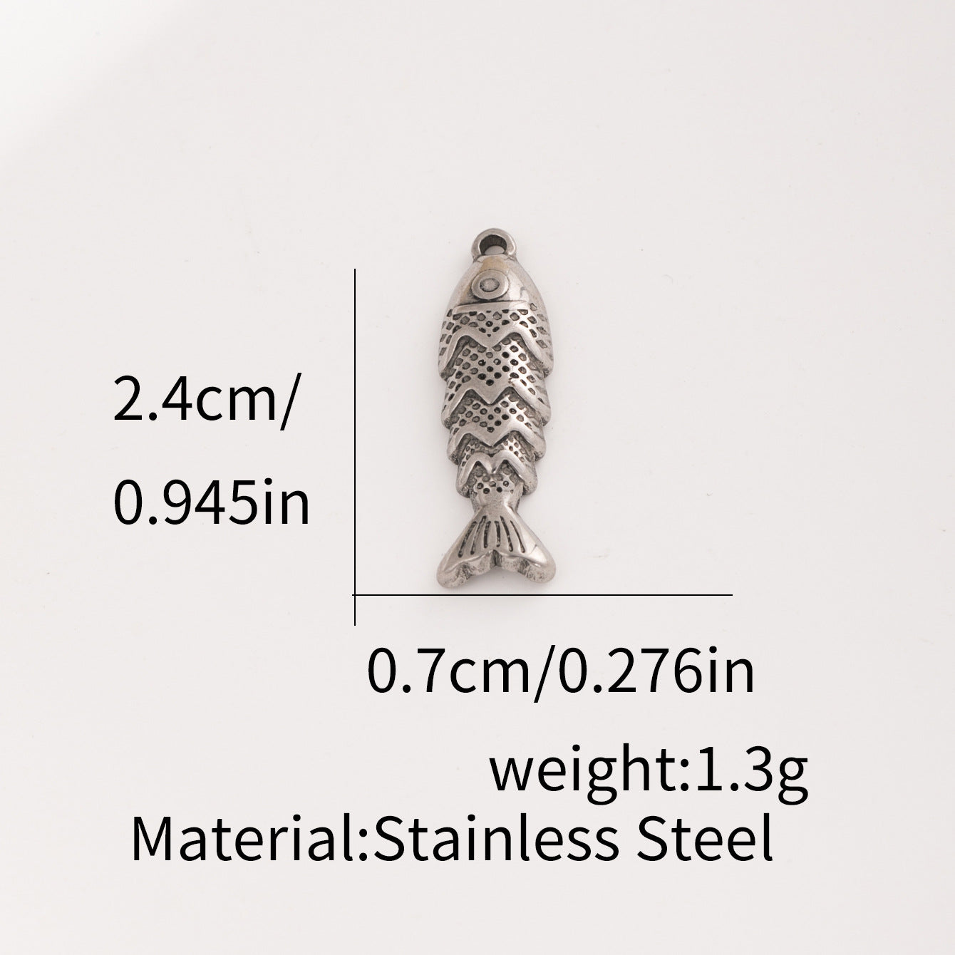 Handmade Pendant Crafted From Durable 304 Stainless Steel In Steel Color
