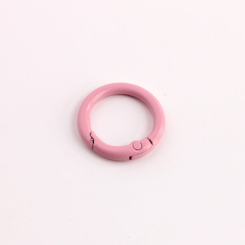 Candy Zinc Open Jump Rings With Stoving Varnish, Sweet Style Jewelry Accessories In Colour
