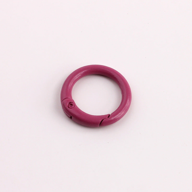 Candy Zinc Open Jump Rings With Stoving Varnish, Sweet Style Jewelry Accessories In Colour