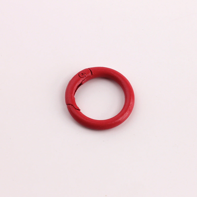 Candy Zinc Open Jump Rings With Stoving Varnish, Sweet Style Jewelry Accessories In Colour