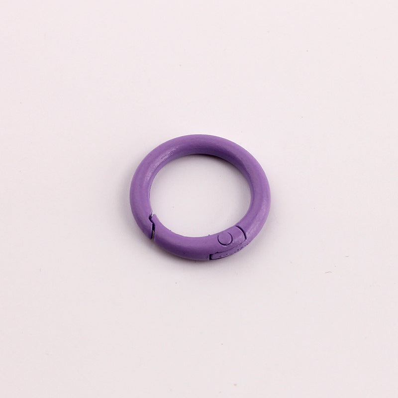 Candy Zinc Open Jump Rings With Stoving Varnish, Sweet Style Jewelry Accessories In Colour