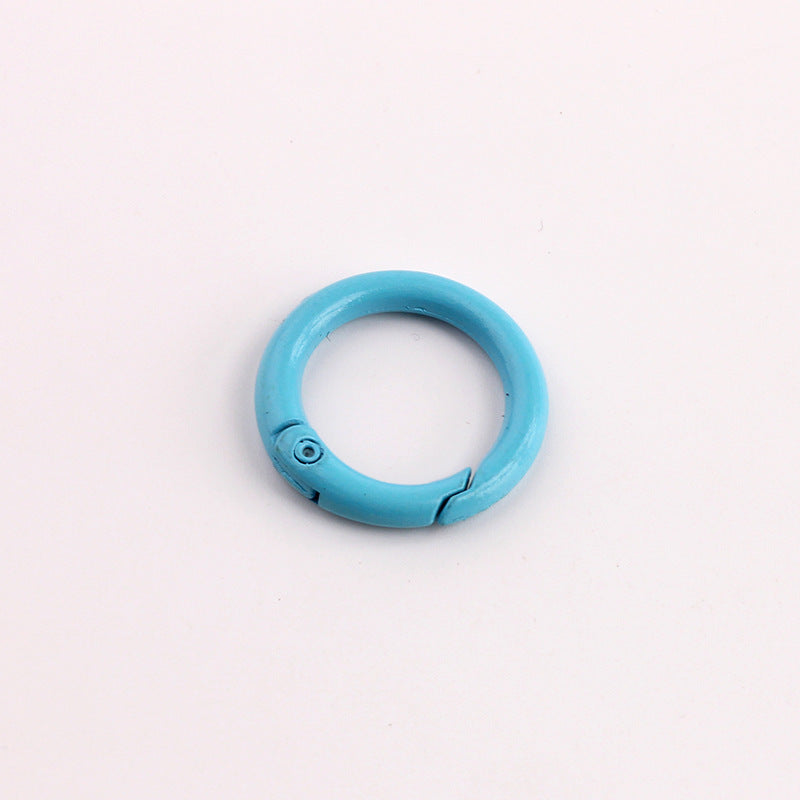 Candy Zinc Open Jump Rings With Stoving Varnish, Sweet Style Jewelry Accessories In Colour