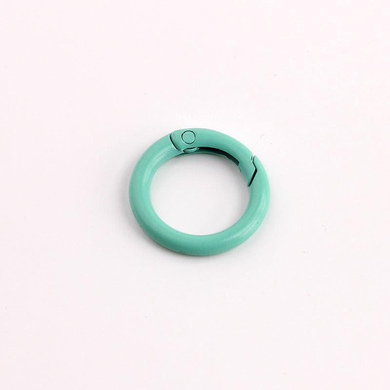 Candy Zinc Open Jump Rings With Stoving Varnish, Sweet Style Jewelry Accessories In Colour
