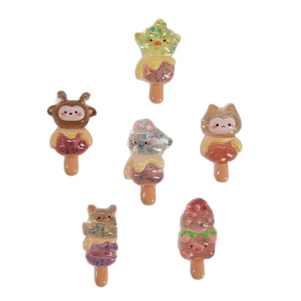 Original Design Animal Resin Jewelry Accessory Featuring Enamel Craftsmanship