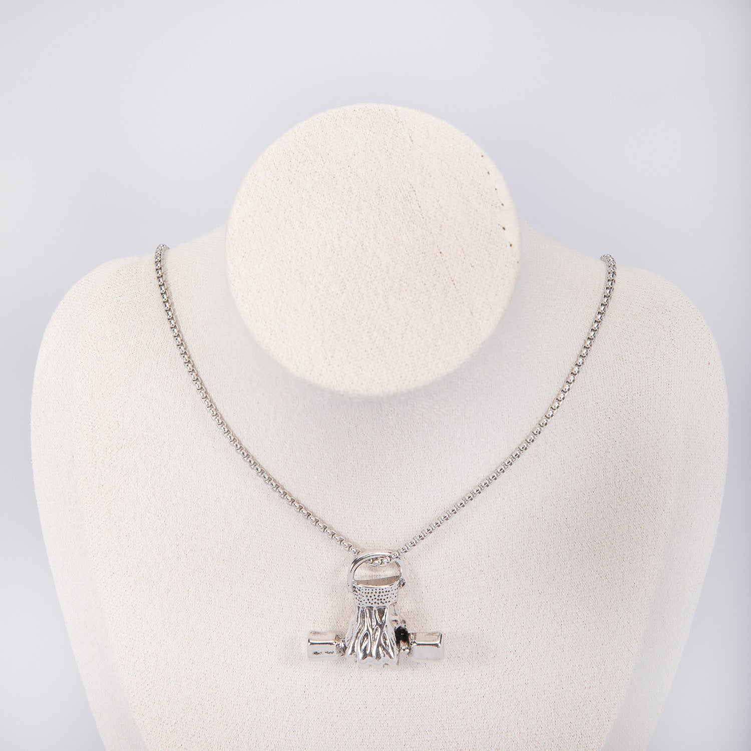 Multicolor Airplane Necklace Unisex With Alloy Pendant, Rhinestones Inlay, 304 Stainless Steel Box Chain Hip-Hop Style
