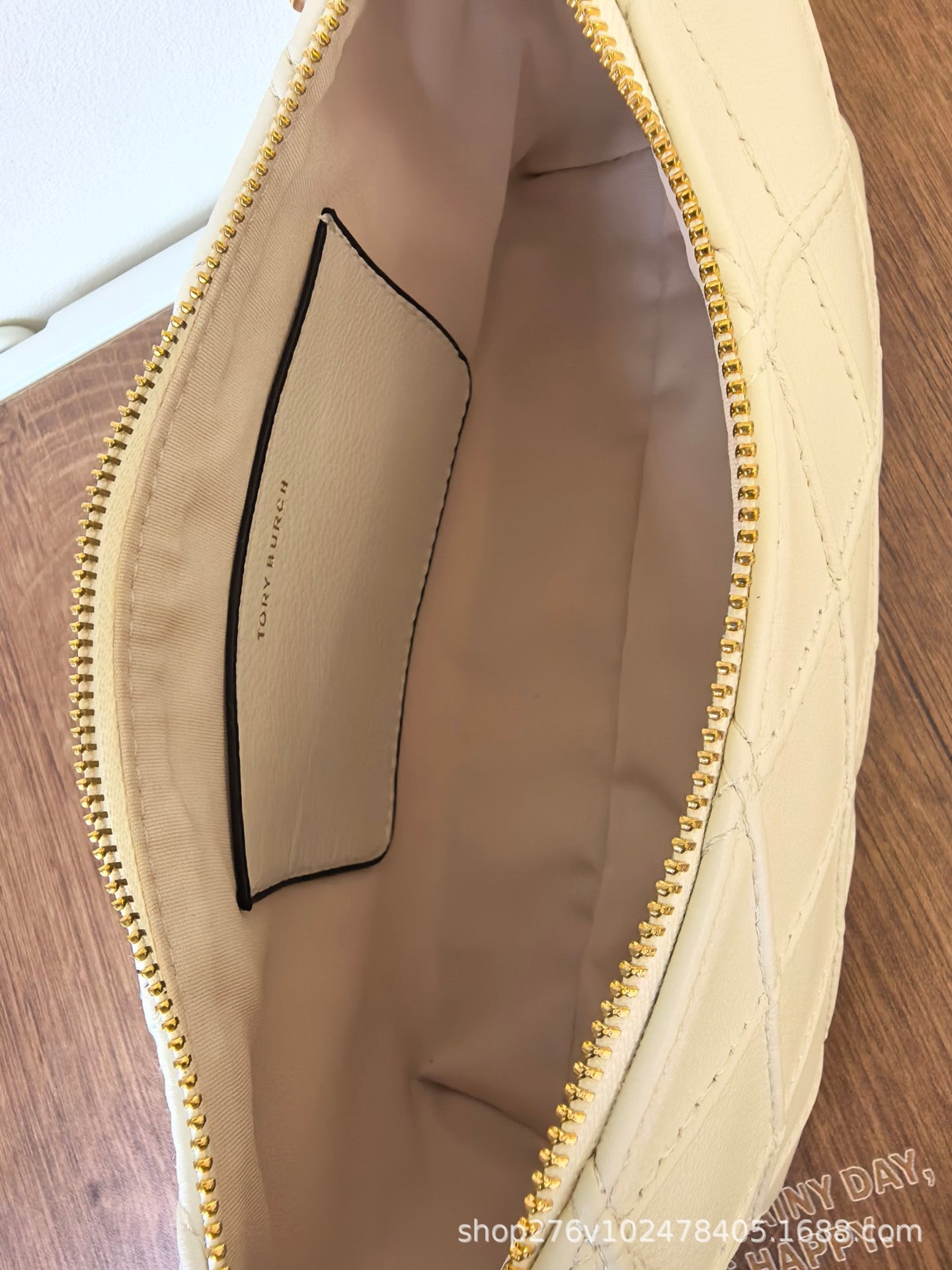 Lingge Genuine Leather Dumpling Shape Underarm Bag For Women With Chain Strap