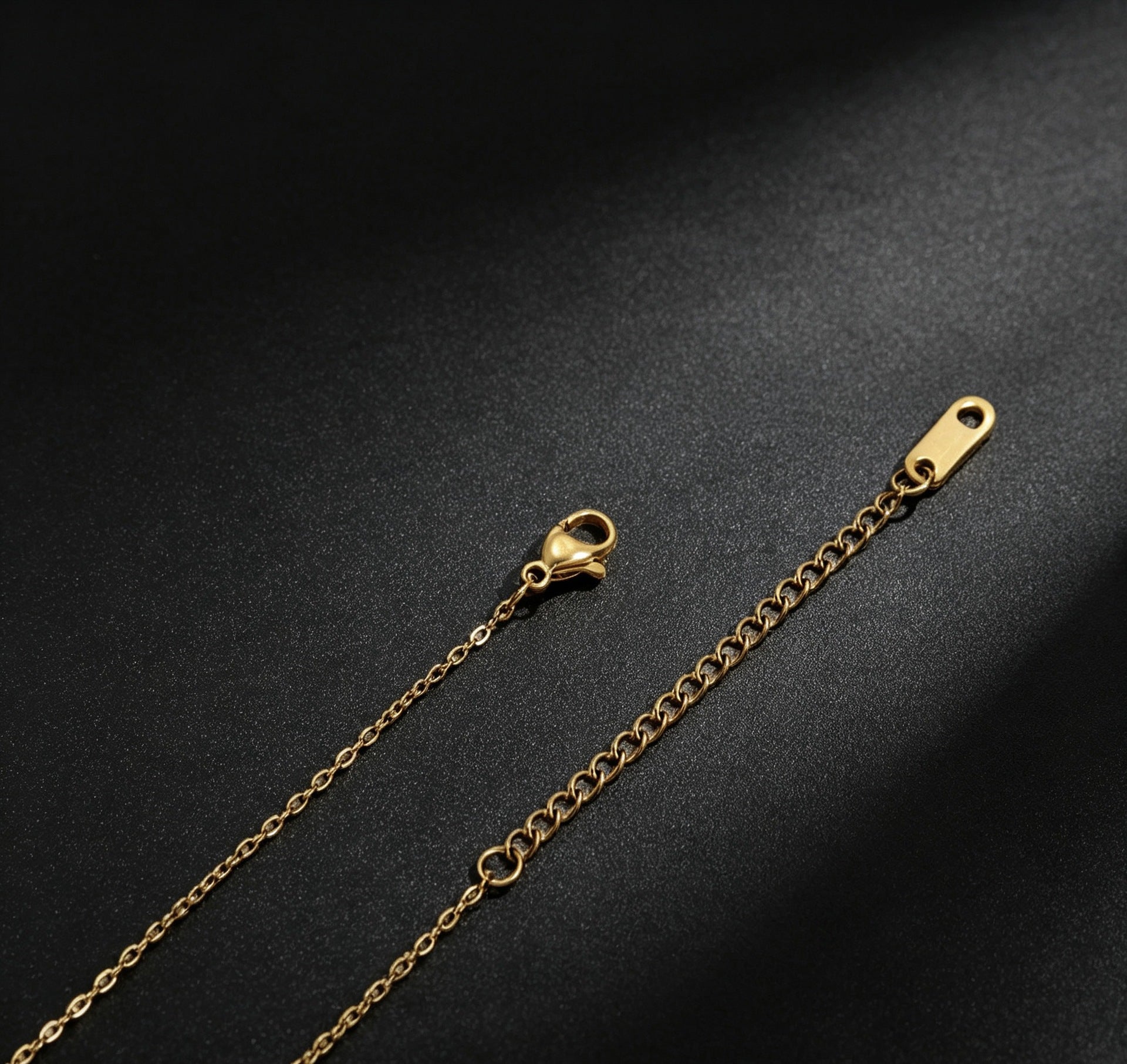 Butterfly Necklace For Unisex, Waterproof Non Tarnish 18K Real Gold Plated Titanium Steel With Cable Chain