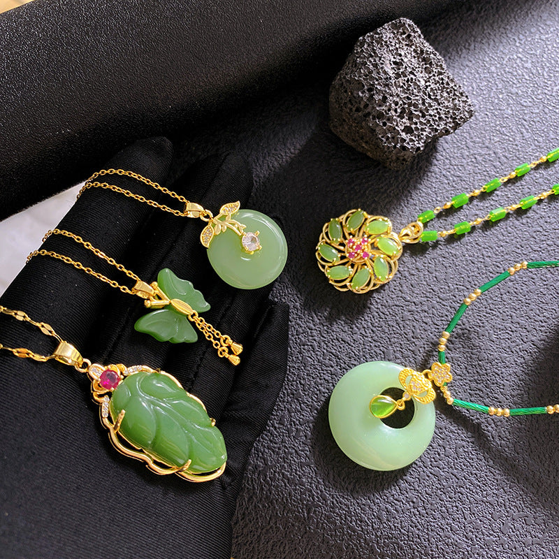 Gold Water Droplets Necklace For Women With Copper Pendant And 304 Stainless Steel Cable Chain Inlaid With Zircon