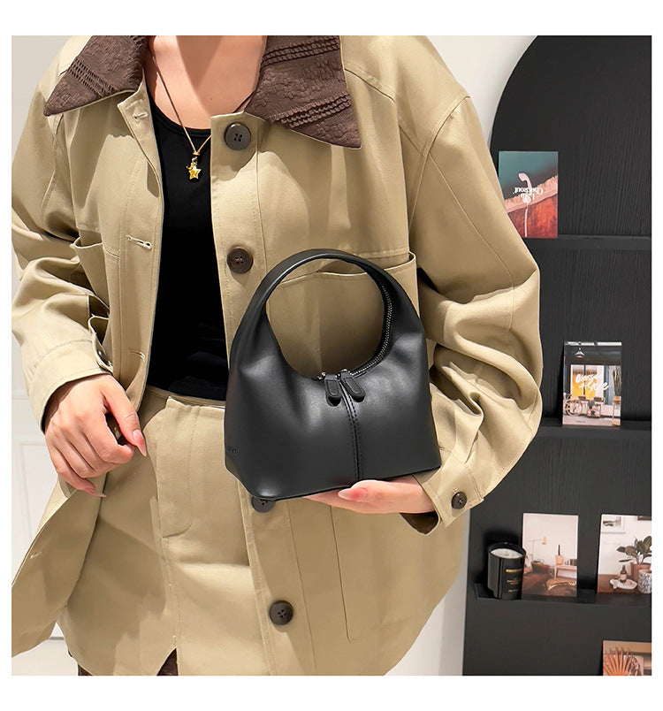 Crocodile Pattern PU Leather Dumpling Shape Tote Bag For Women With Single Shoulder Strap, Ideal For Spring