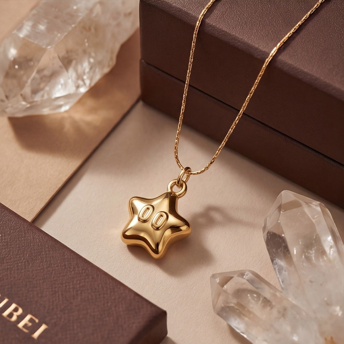 Gold Smiley Face Pendant Necklace For Women In Durable Titanium Steel, Perfect For Business Occasions