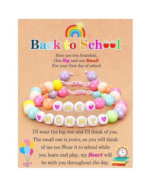 Sweet Acrylic Letter Braid Bracelet For Women With Rope Chain Material In Colour