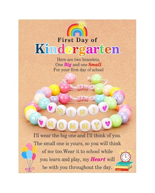 Sweet Acrylic Letter Braid Bracelet For Women With Rope Chain Material In Colour