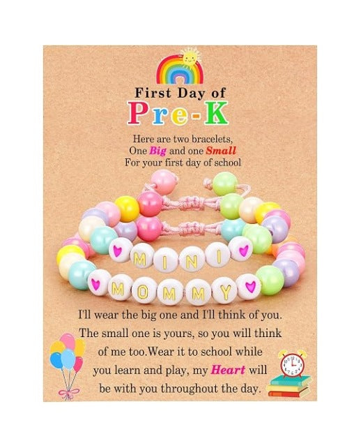 Sweet Acrylic Letter Braid Bracelet For Women With Rope Chain Material In Colour