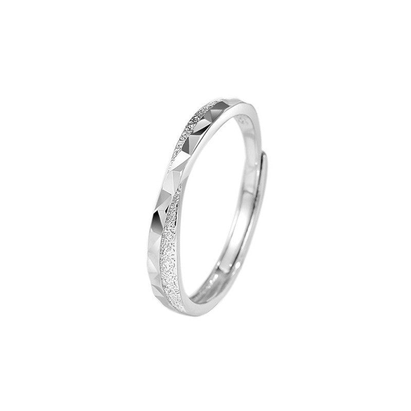 Couple Star Rings In Electroplated Copper With Rhinestone Inlay, Elegant Matching Jewelry Set