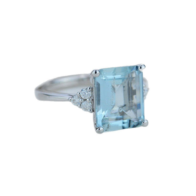 Ocean For Vintage Style Unisex Rings In Silver Zinc Alloy