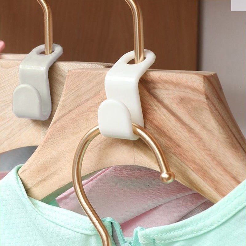Modern Style Plastic Hooks With Buckle Craft, White Storage & Cleaning Wall Hooks For Organized Spaces