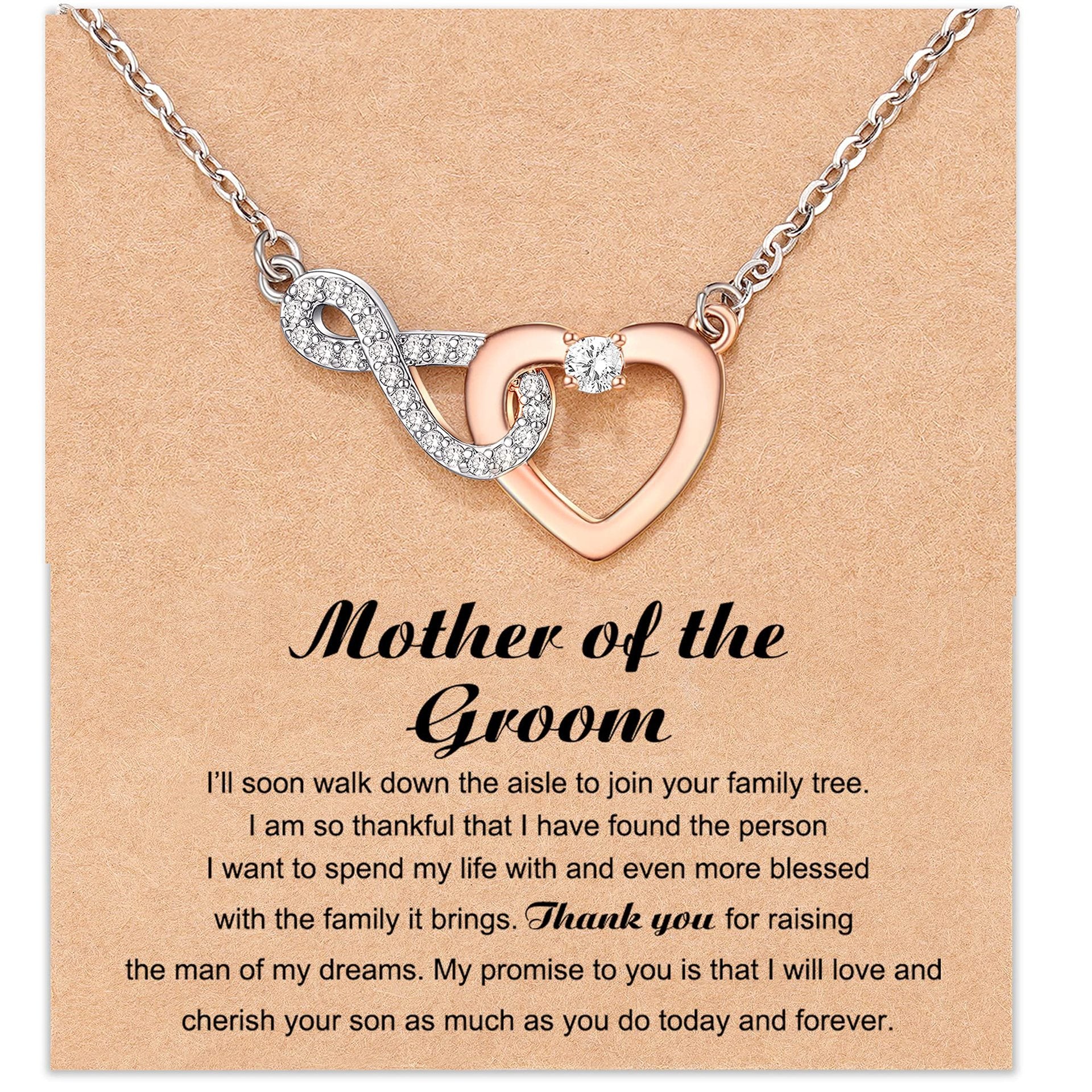 Heart Shape Rose Gold Necklace For Women Featuring Zinc Alloy Pendant With Rhinestones On A Slider Chain