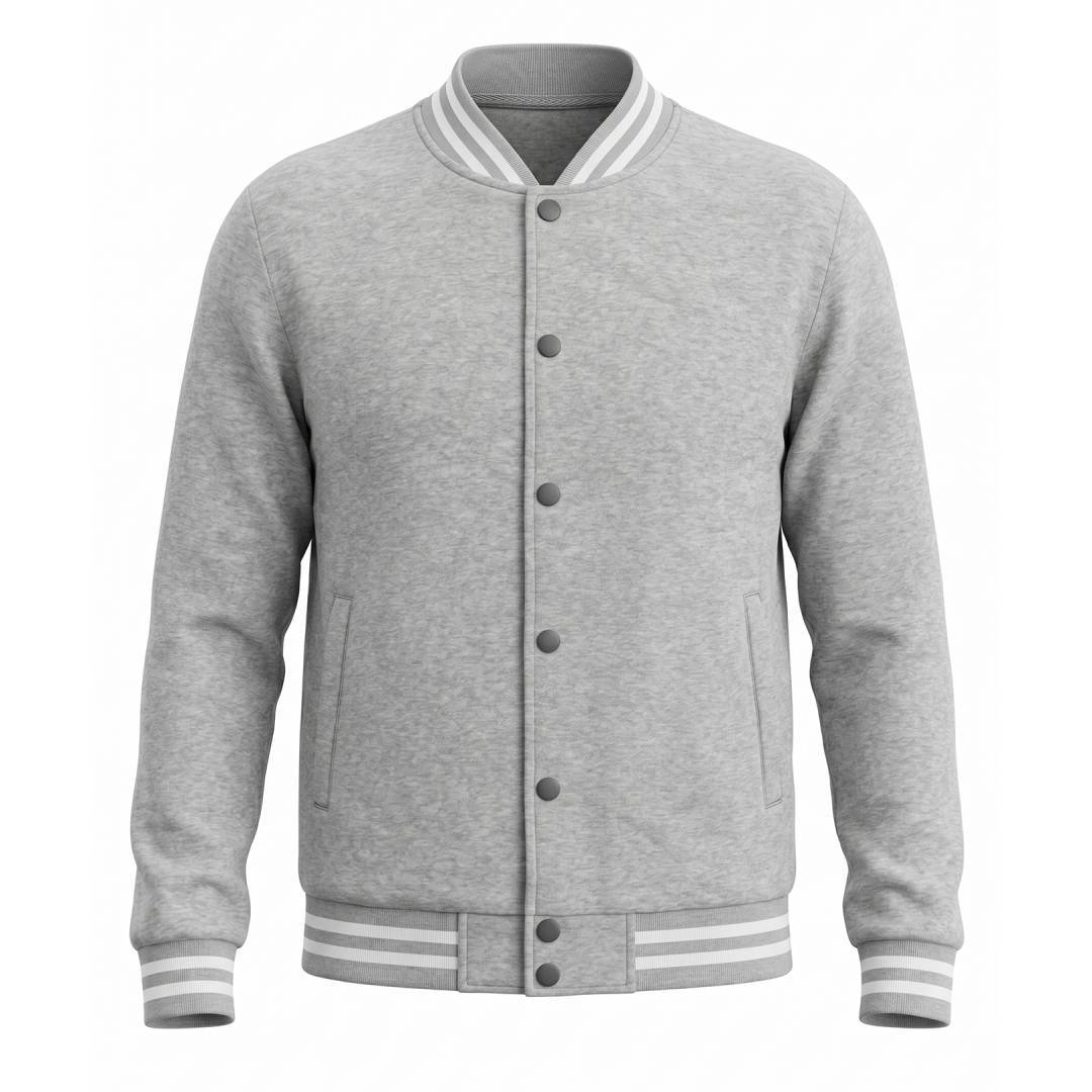 Men's Solid Color Single Breasted Jacket In Royal Blue Featuring Polyester Fabric