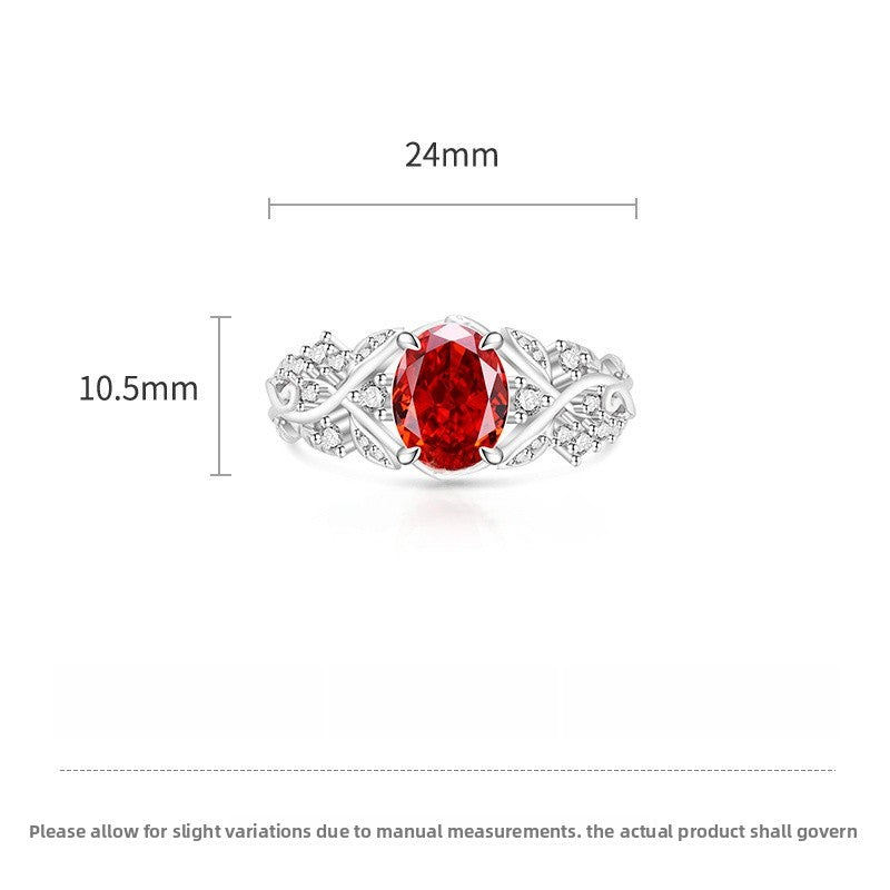 Faceted Flowers Copper Ring For Women With Real Gold Plated Finish In Colour