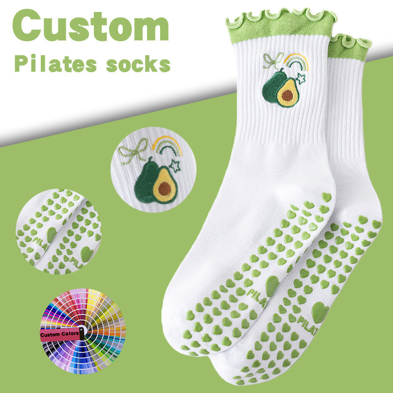 Cherry Sport Cotton Socks For Women In Rose Red, Suitable For All Seasons