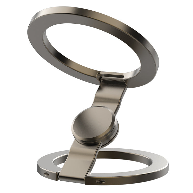 Alloy Folding Bracket With 360° Rotation, Grey Mobile Phone Stand