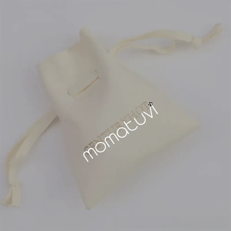 Microfiber Velvet Jewelry Storage Bag Ring Necklace Earrings Drawstring Accessories Bag Microfiber Storage Box