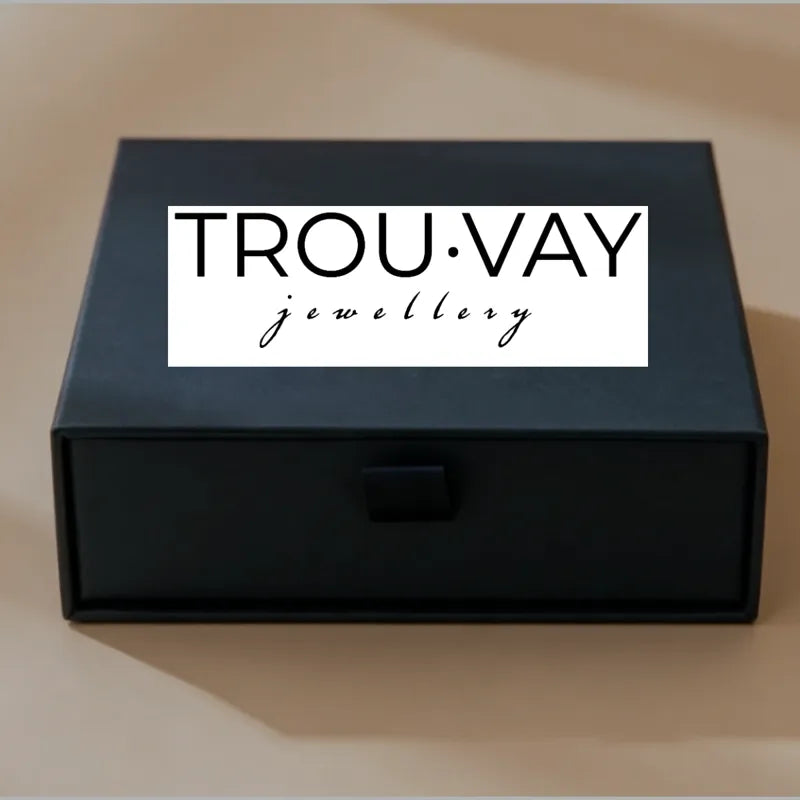1 Piece Dark Green Paper Jewelry Box For Elegant Jewelry Packaging