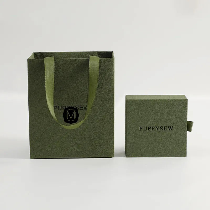 Ins Style Jewelry Drawer Box Set Necklace Ring Pendant Gift Bag Jewelry Packaging Elegant Storage Solution For Accessories