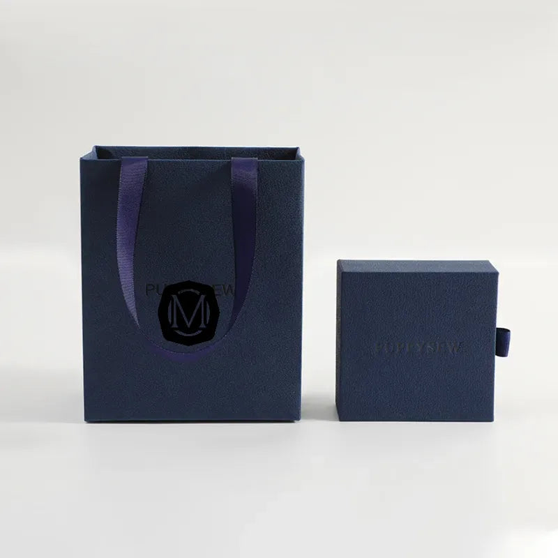 Ins Style Jewelry Drawer Box Set Necklace Ring Pendant Gift Bag Jewelry Packaging Elegant Storage Solution For Accessories