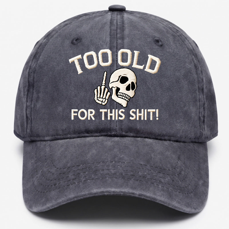 Men's Ethnic Style Baseball Cap With Curved Brim, UV Protection, Cotton Material, And Embroidery Craft