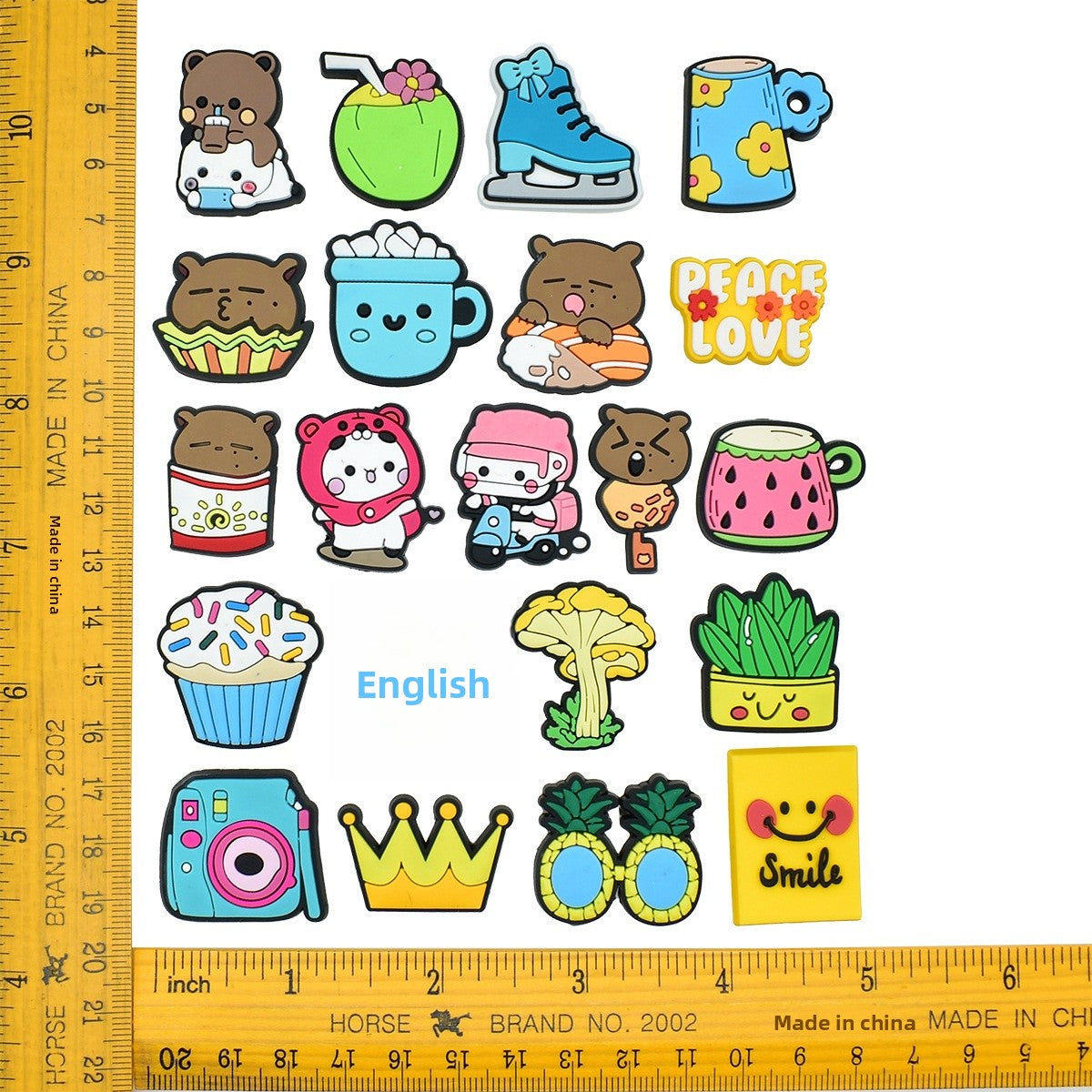 Cartoon Style PVC Shoe Buckle For Casual Shoes Featuring Fun And Playful Design