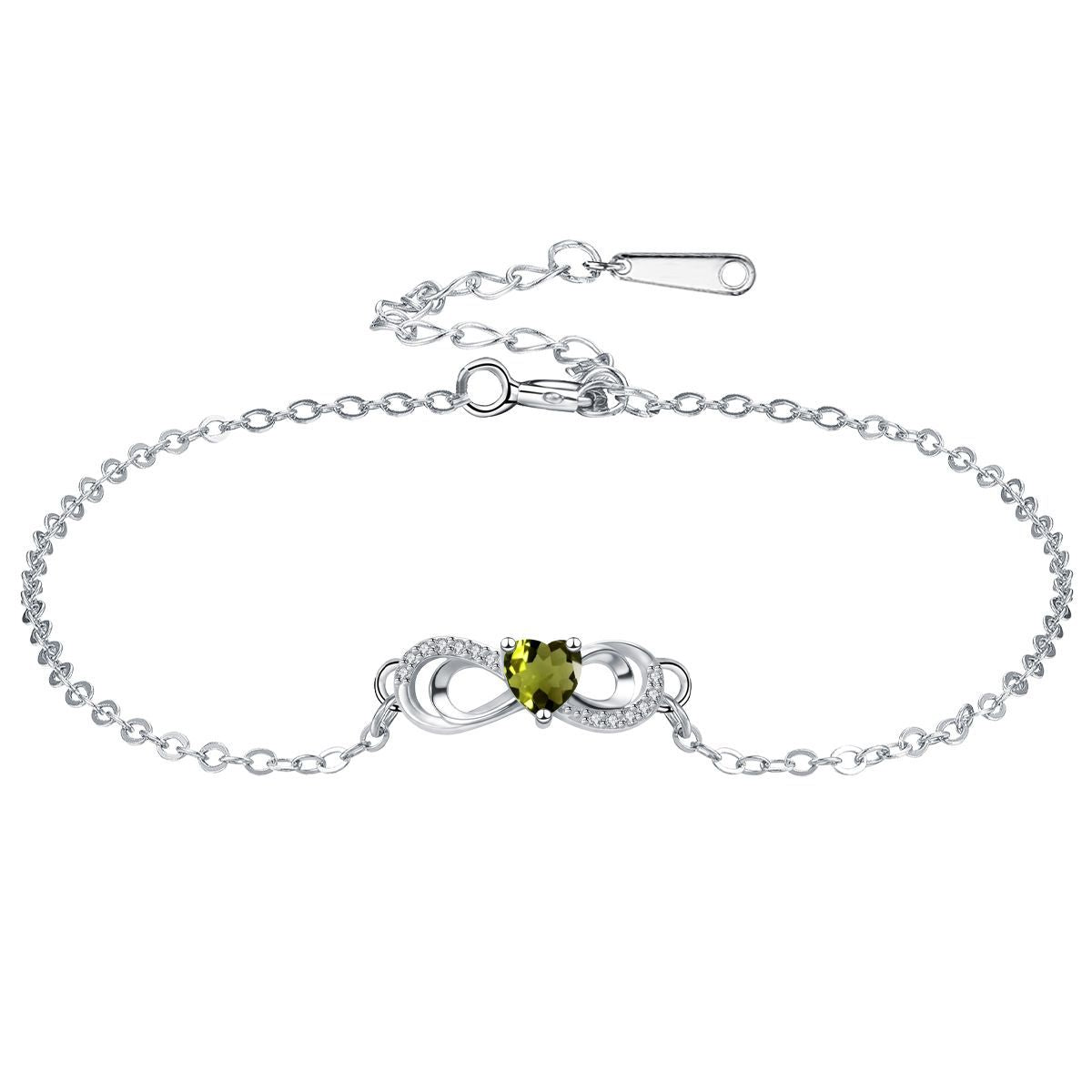 Infinity Copper Bracelet For Women With Electroplated Gold Plating In Champagne, Perfect Birthday Gift