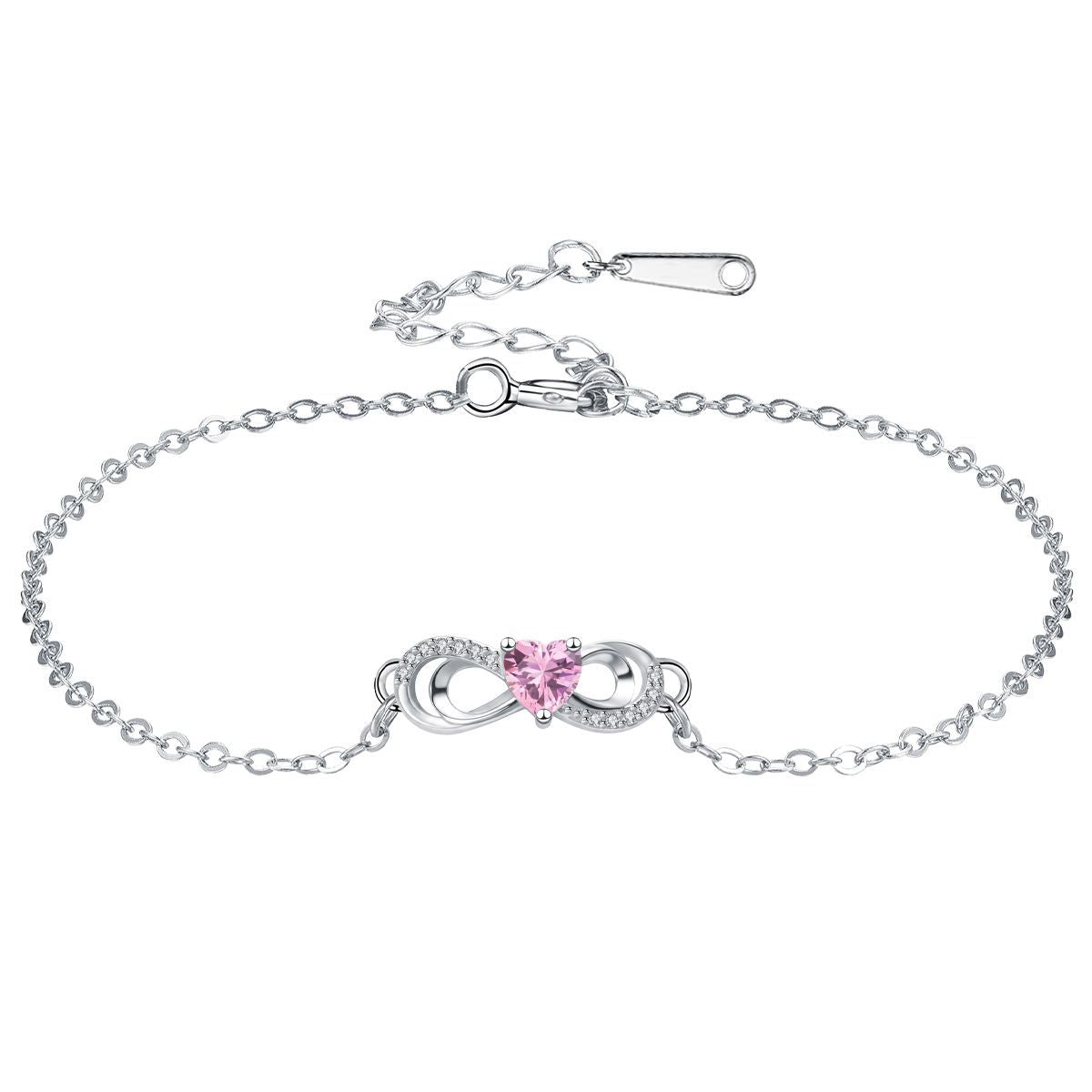 Infinity Copper Bracelet For Women With Electroplated Gold Plating In Champagne, Perfect Birthday Gift