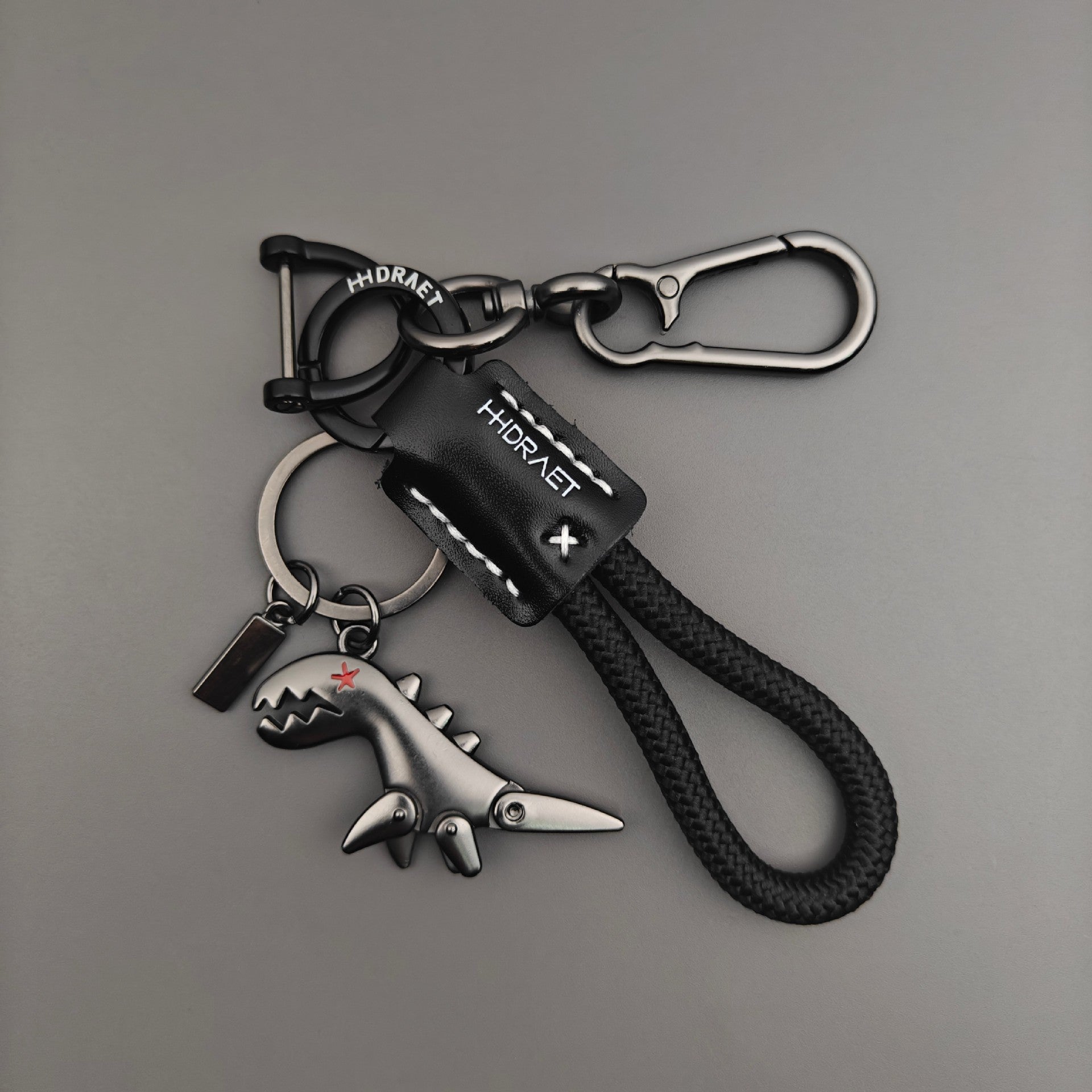 Football World Cup Dinosaur Key Chain Featuring Genuine Leather Material, Perfect For Fans And Collectors