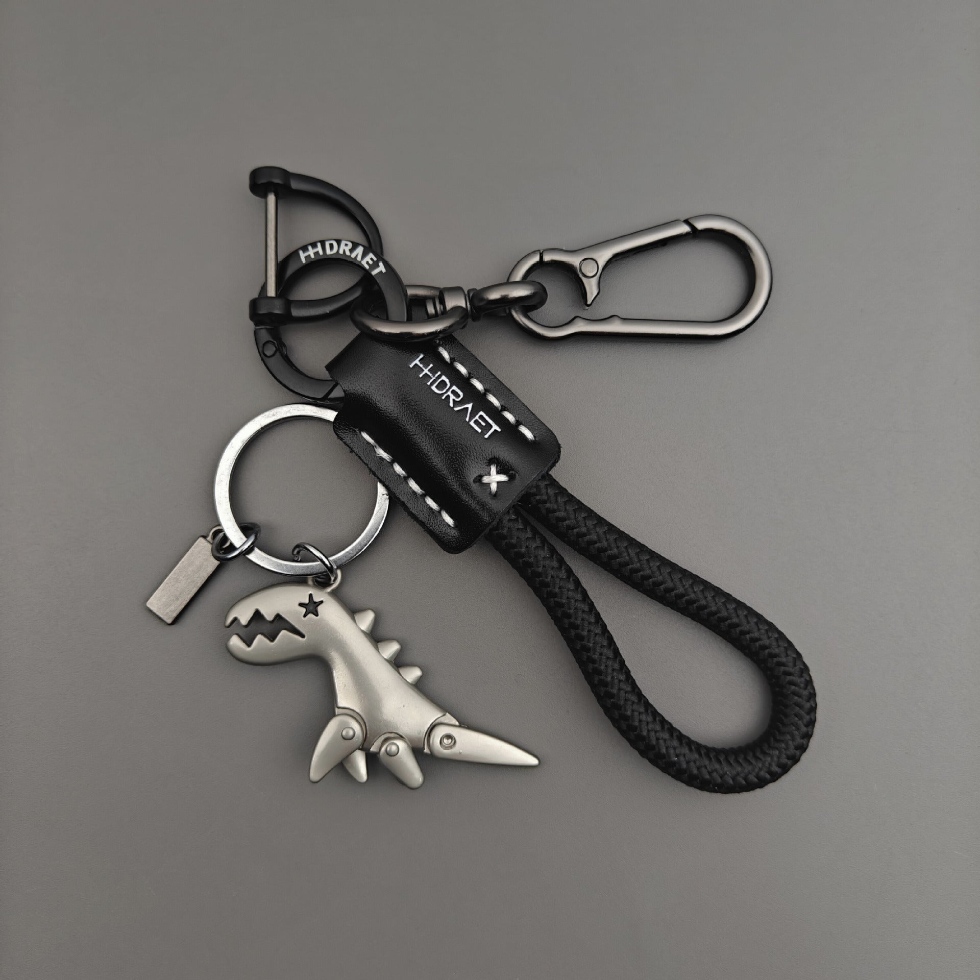 Football World Cup Dinosaur Key Chain Featuring Genuine Leather Material, Perfect For Fans And Collectors