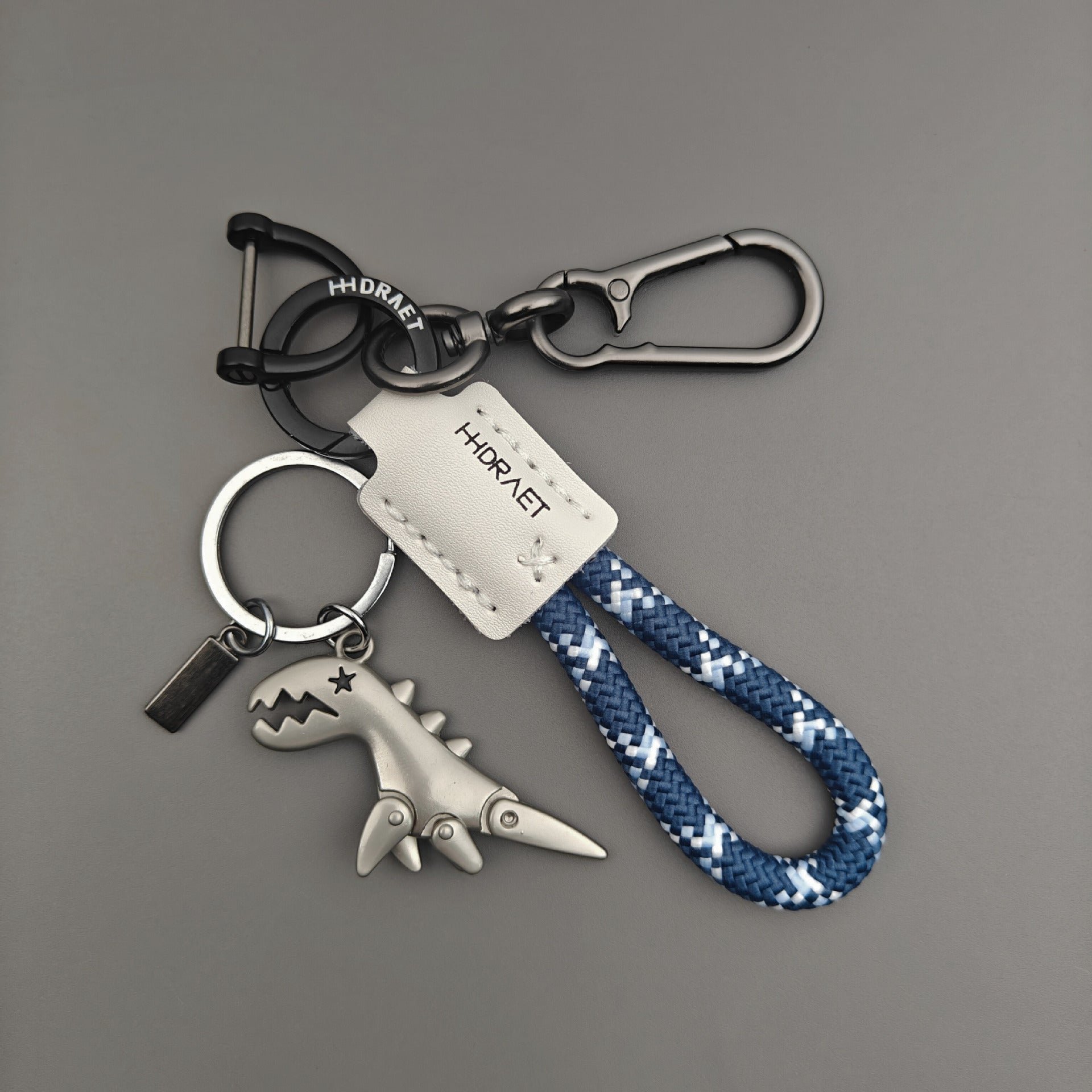 Football World Cup Dinosaur Key Chain Featuring Genuine Leather Material, Perfect For Fans And Collectors