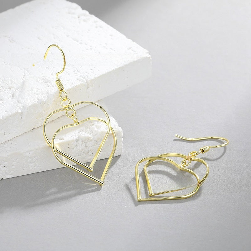 Leaves Tassel Earrings In Silver Plated Copper Featuring New Style Design For Women