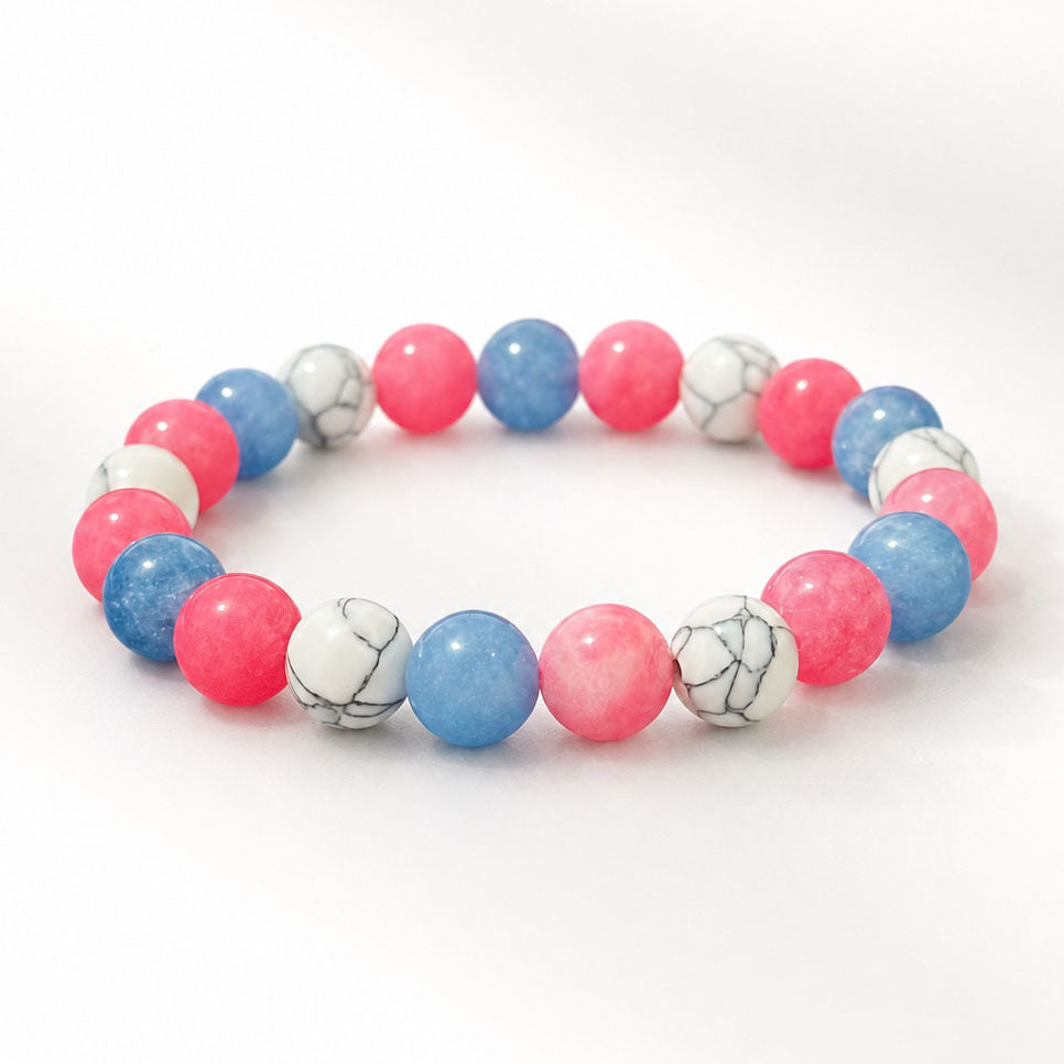 Natural Stone Beaded Bracelets For Women, Elegant Wedding Jewelry Accessory
